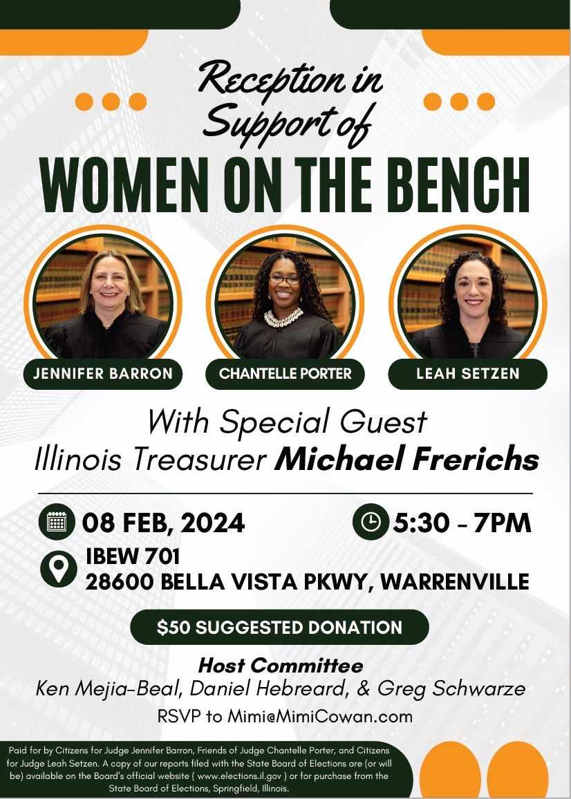 Women on the Bench Reception